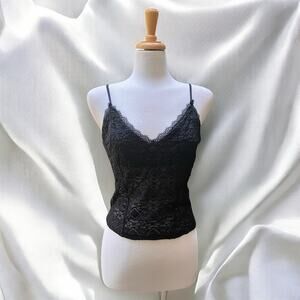 Intimately Free People Lace Tank Top Camisole L Strappy Whimsigoth Y2K Romantic